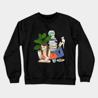 Happy Staying Home Crewneck Sweatshirt